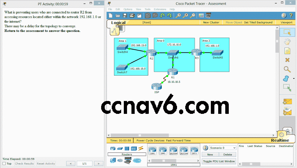 Cisco Chapter 6 Exam Answers V6