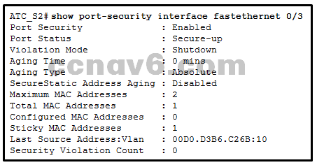 clear switchport port security mac address sticky